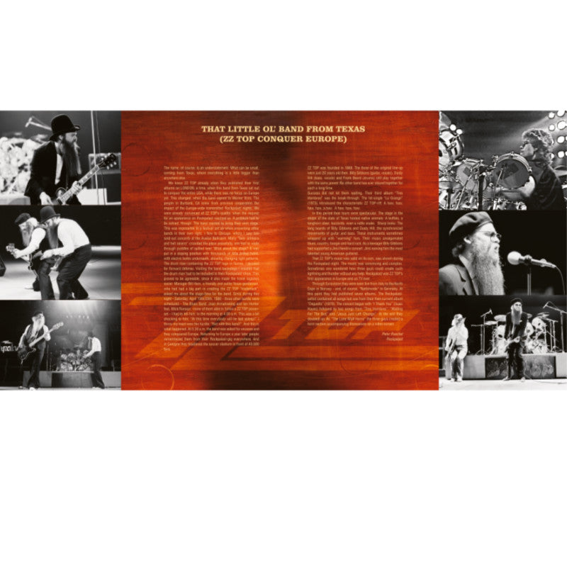 ZZ Top Live In Germany 1980 Inlay 1
