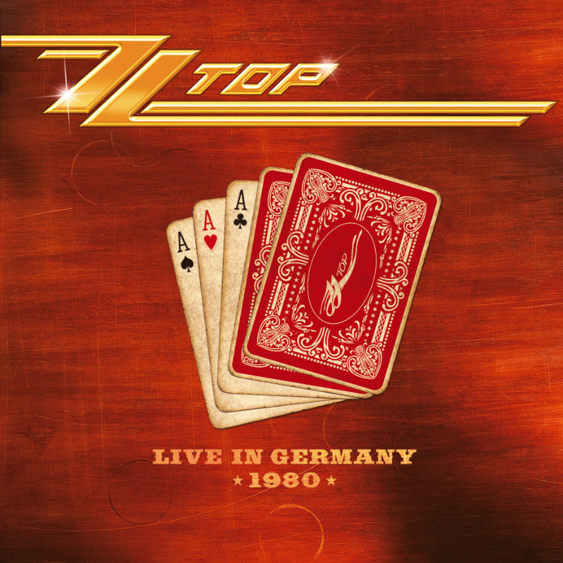 ZZ Top Live In Germany 1980 Cover